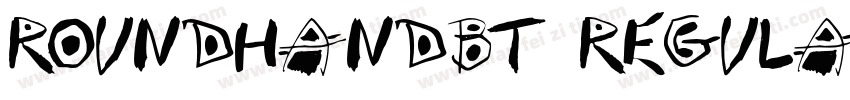 RoundhandBT Regula字体转换